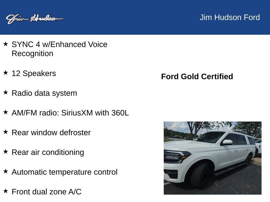 Certified 2024 Ford Expedition Max Limited RWD image 13