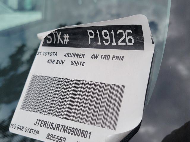 Used 2021 Toyota 4Runner TRD Off-Road Premium w/ Moonroof Package AWD/4WD image 33