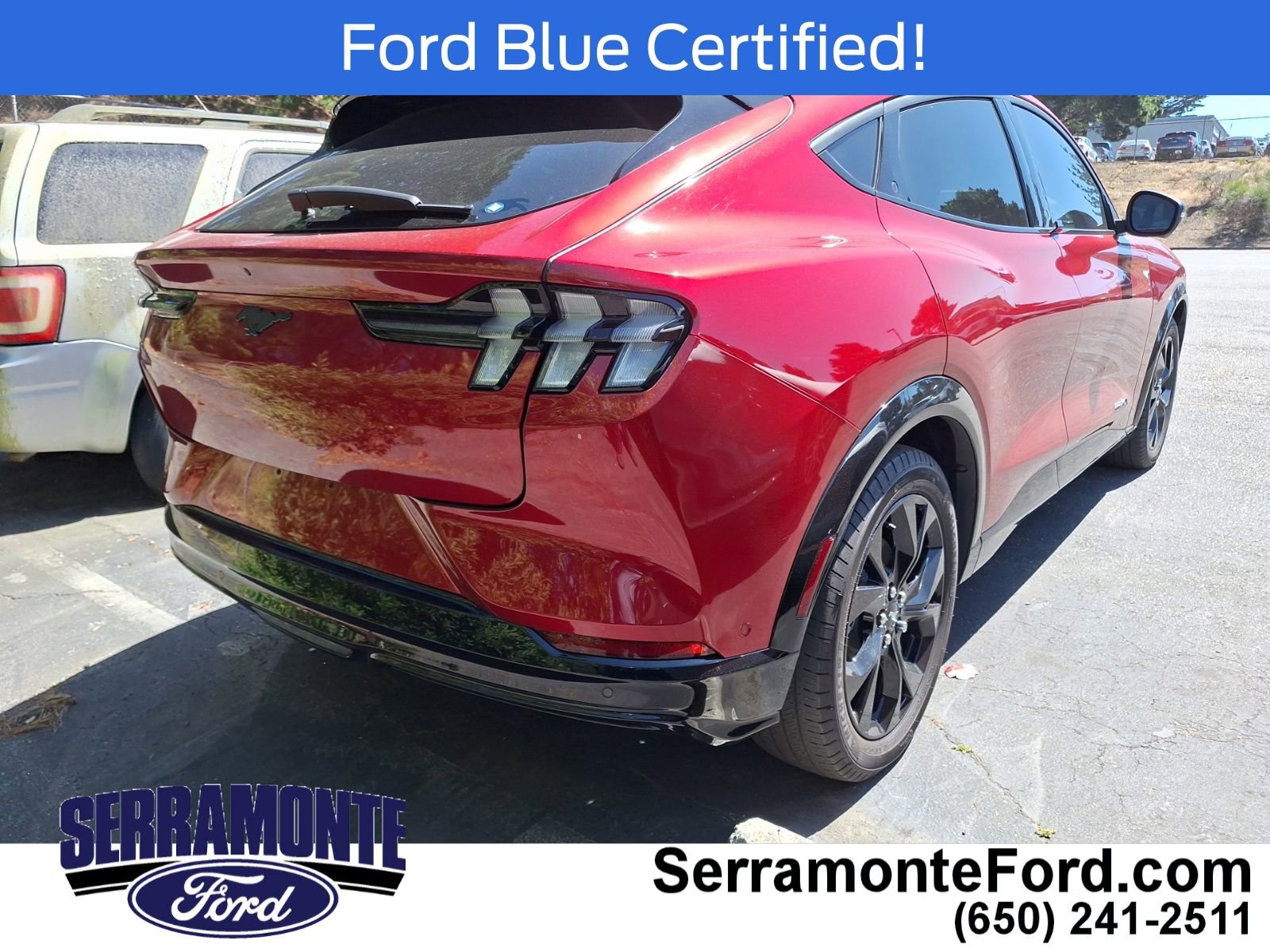 Certified 2023 Ford Mustang Mach-E Premium w/ Mustang Nite Pony Package RWD image 6