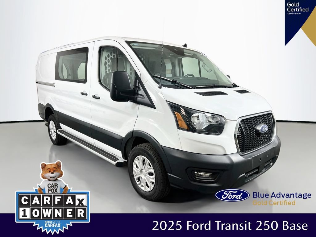 Certified 2025 Ford Transit 250 Low Roof w/ Exterior Upgrade Package