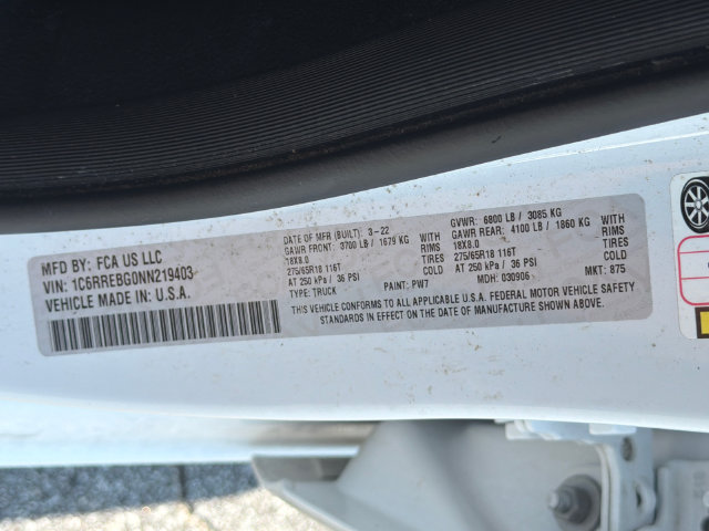 Used 2022 RAM 1500 Big Horn RWD image 34