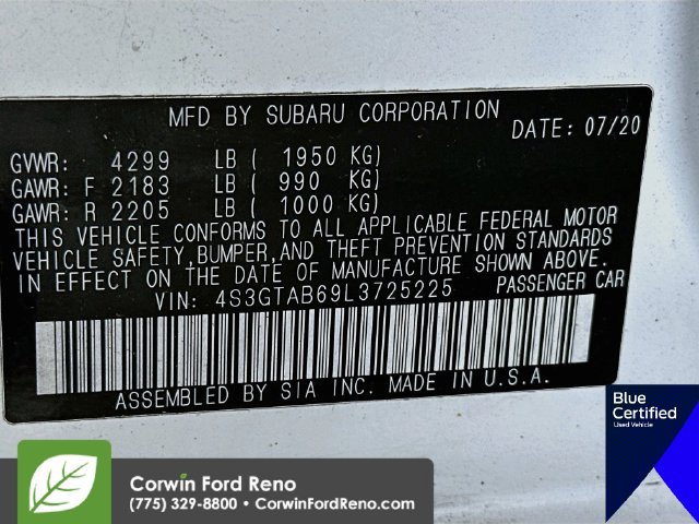 Used 2020 Subaru Impreza 2.0i AWD/4WD image 33