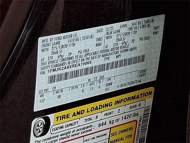 Certified 2024 Ford Expedition Max Limited image 31