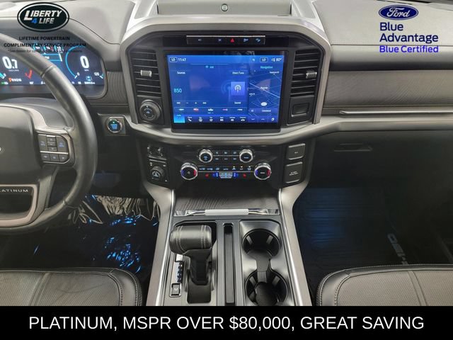Certified 2023 Ford F150 Platinum w/ Equipment Group 701A High AWD/4WD image 21