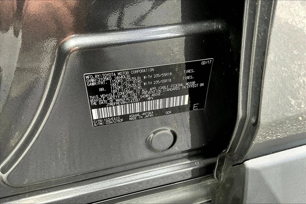 Used 2017 Toyota RAV4 Limited w/ All Weather Liner Package AWD/4WD image 21