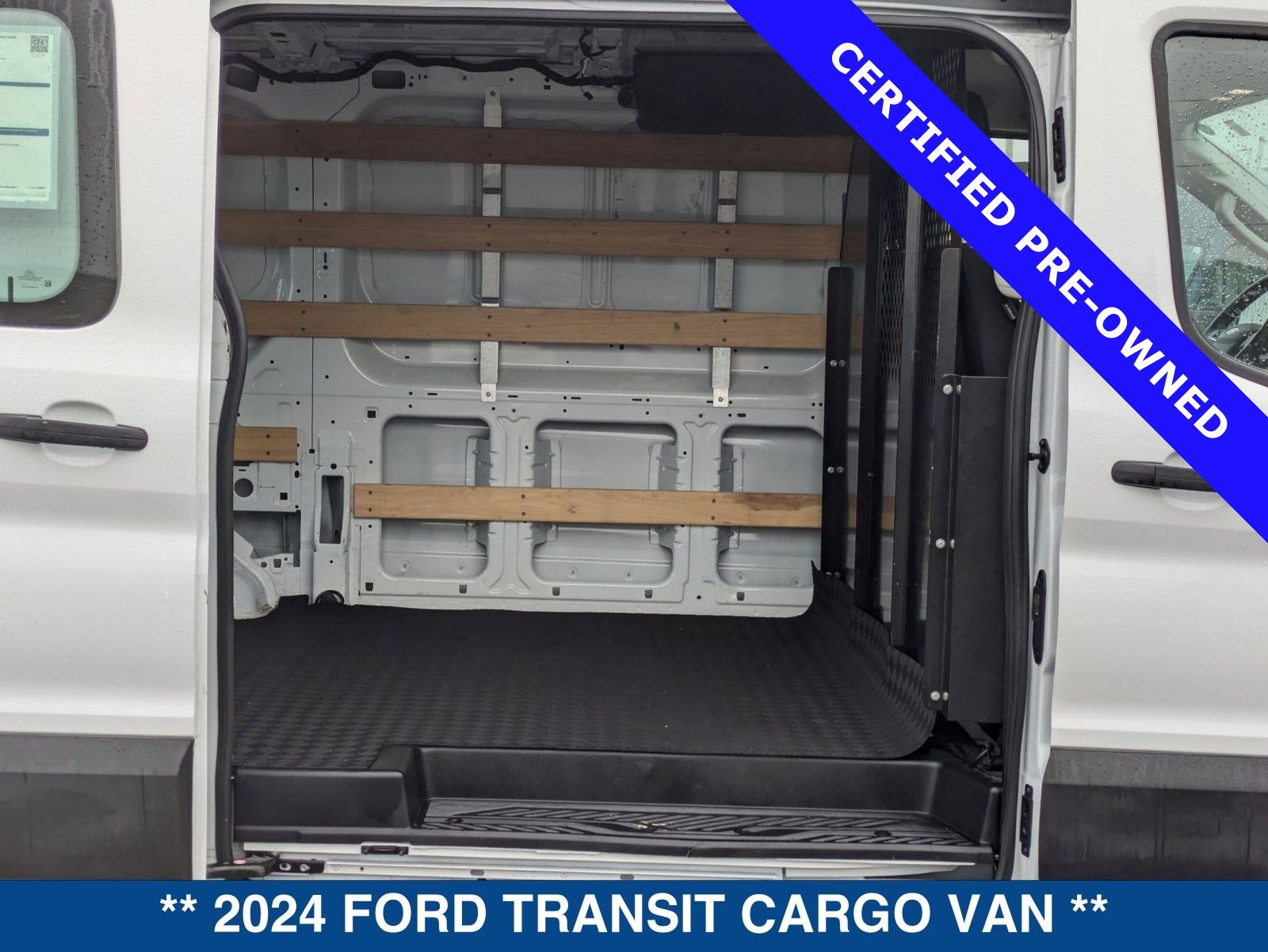 Certified 2024 Ford Transit 250 Low Roof w/ Exterior Upgrade Package image 14