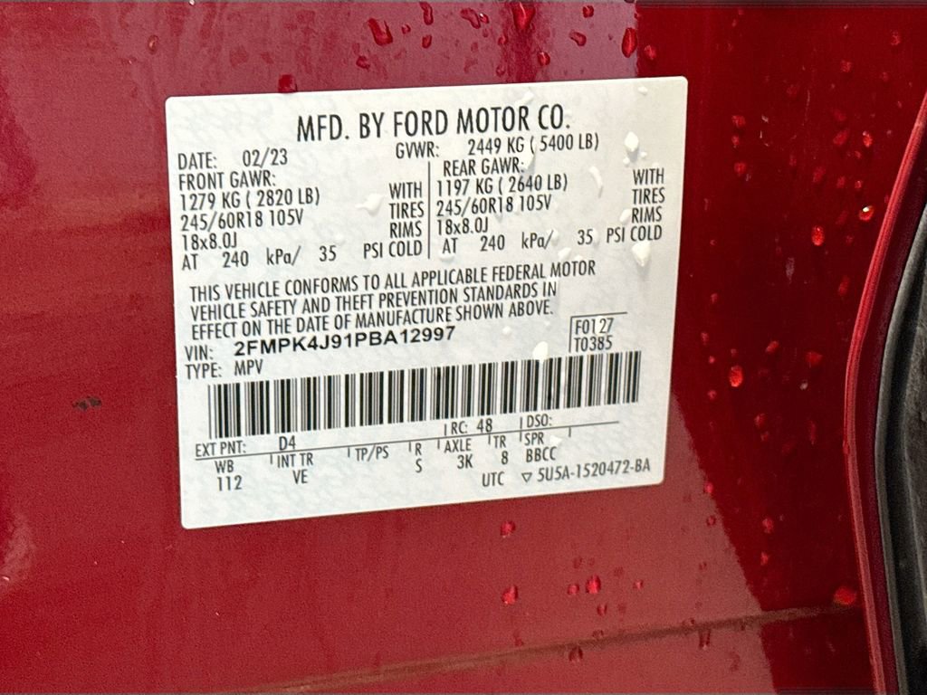 Certified 2023 Ford Edge SEL image 23