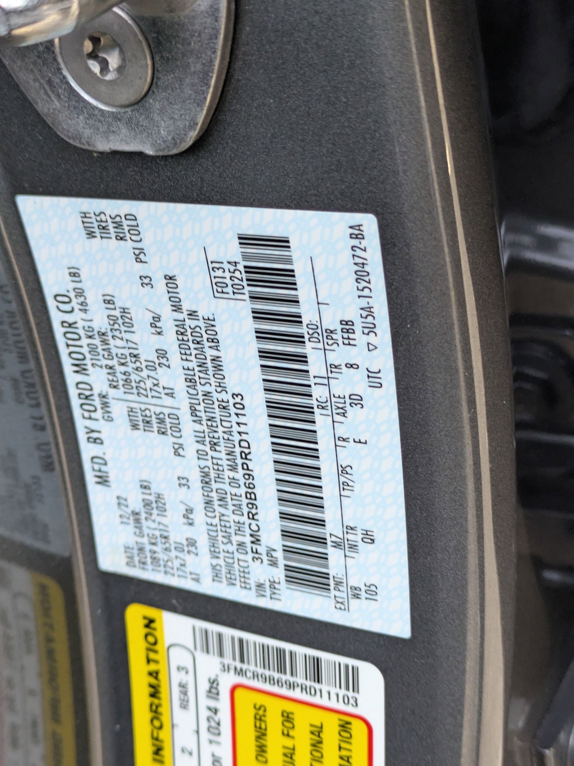 Certified 2023 Ford Bronco Sport Big Bend w/ Convenience Package image 43