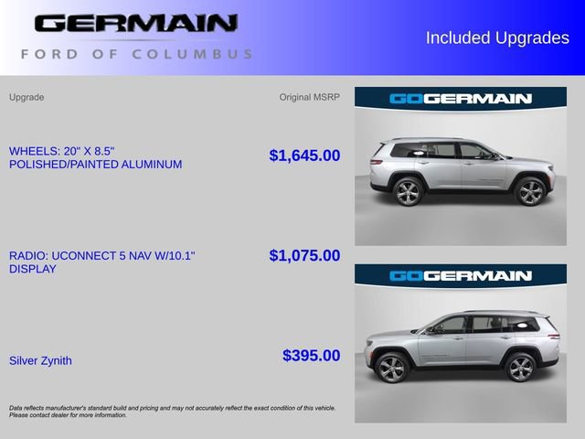 Used 2022 Jeep Grand Cherokee L Limited AWD/4WD image 38