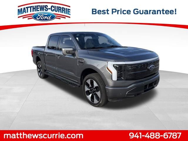 Certified 2023 Ford F150 Lightning Platinum