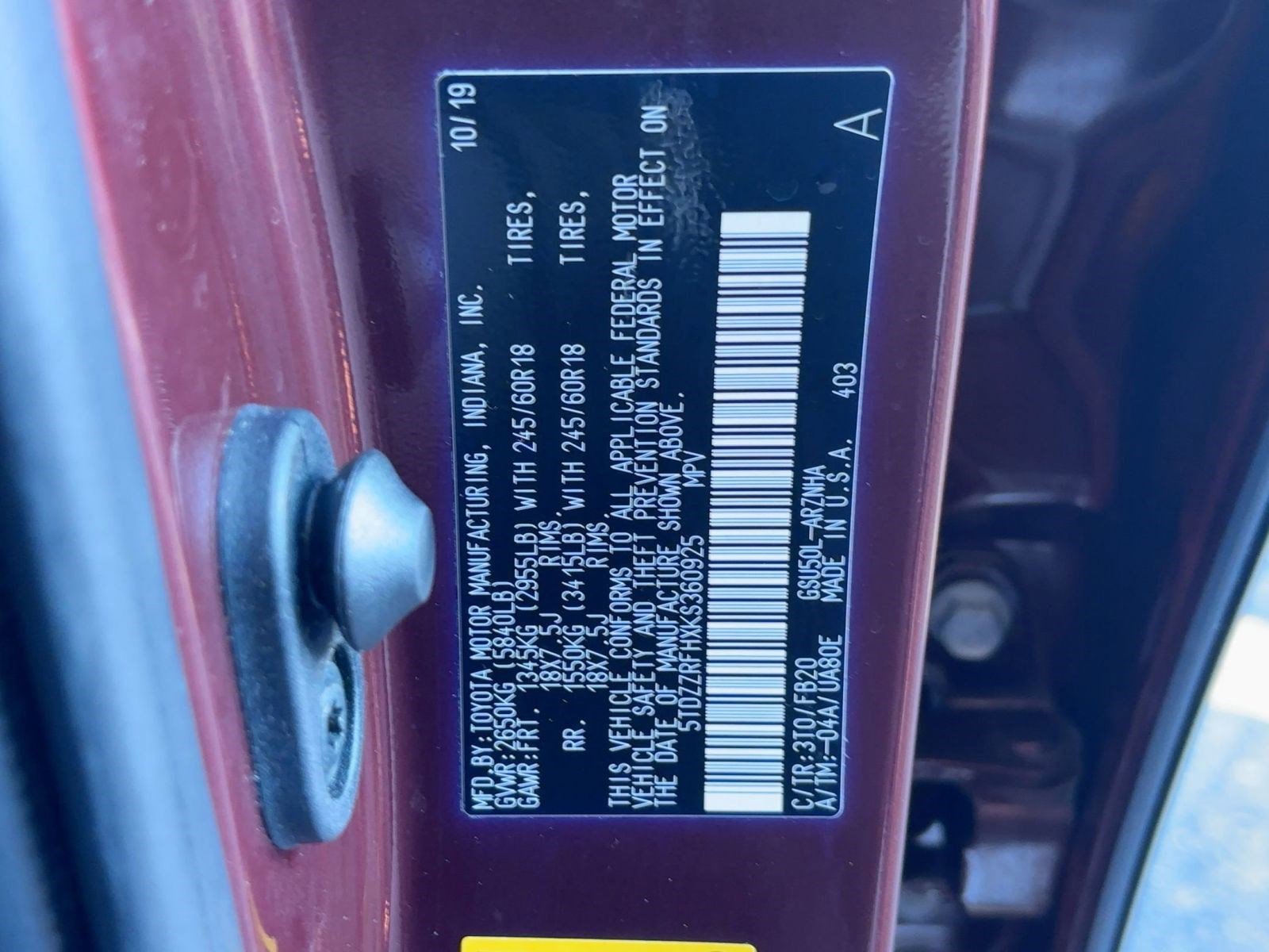 Used 2019 Toyota Highlander LE image 18