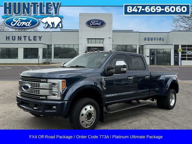 Certified 2019 Ford F450 Platinum w/ Platinum Ultimate Package
