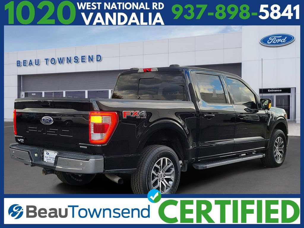 Certified 2021 Ford F150 Lariat w/ FX4 Off-Road Package image 5