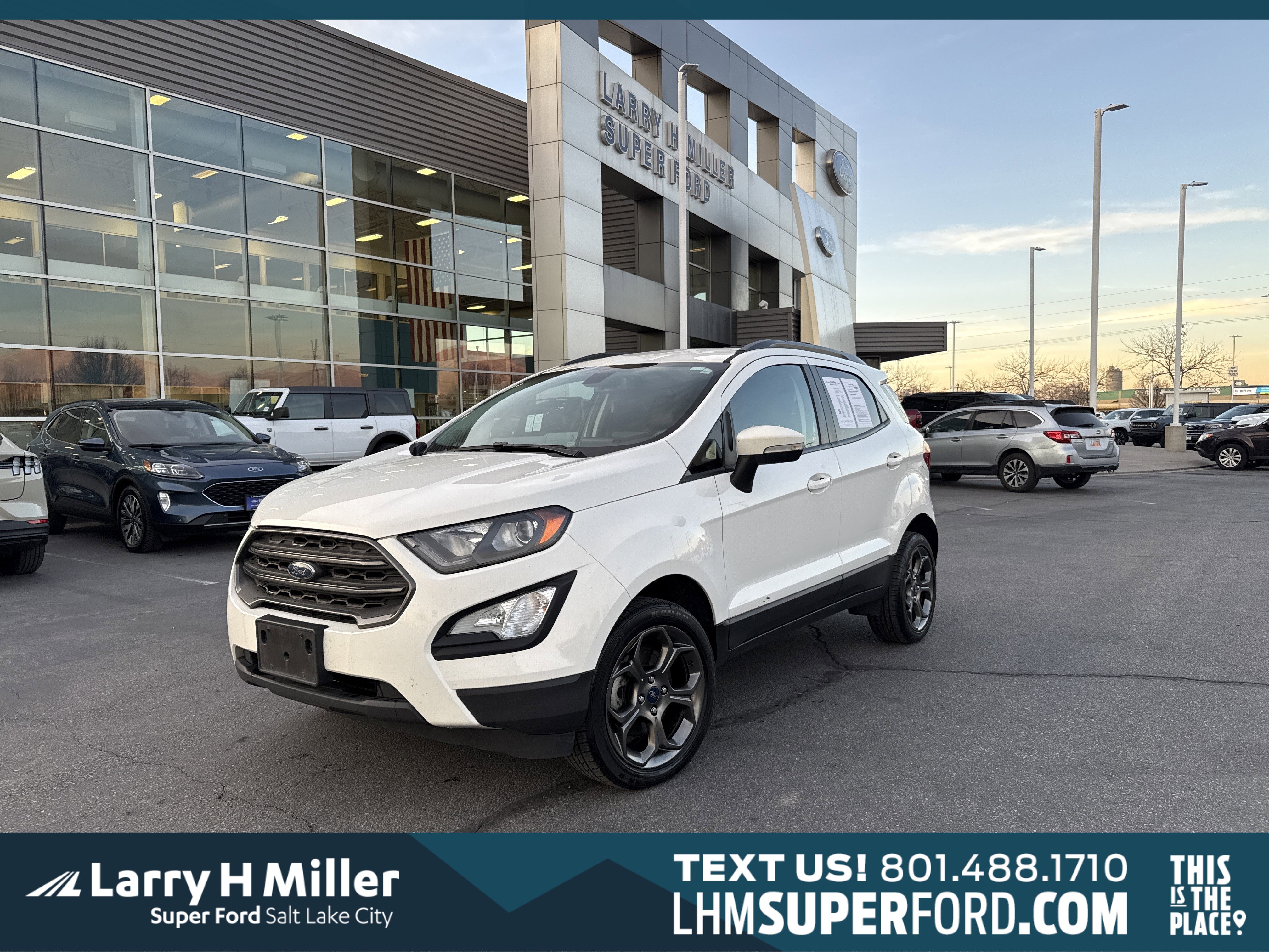 Certified 2018 Ford EcoSport SES image 1