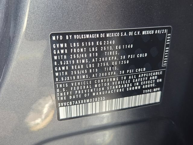 Used 2024 Volkswagen Tiguan SE R-Line FWD image 10