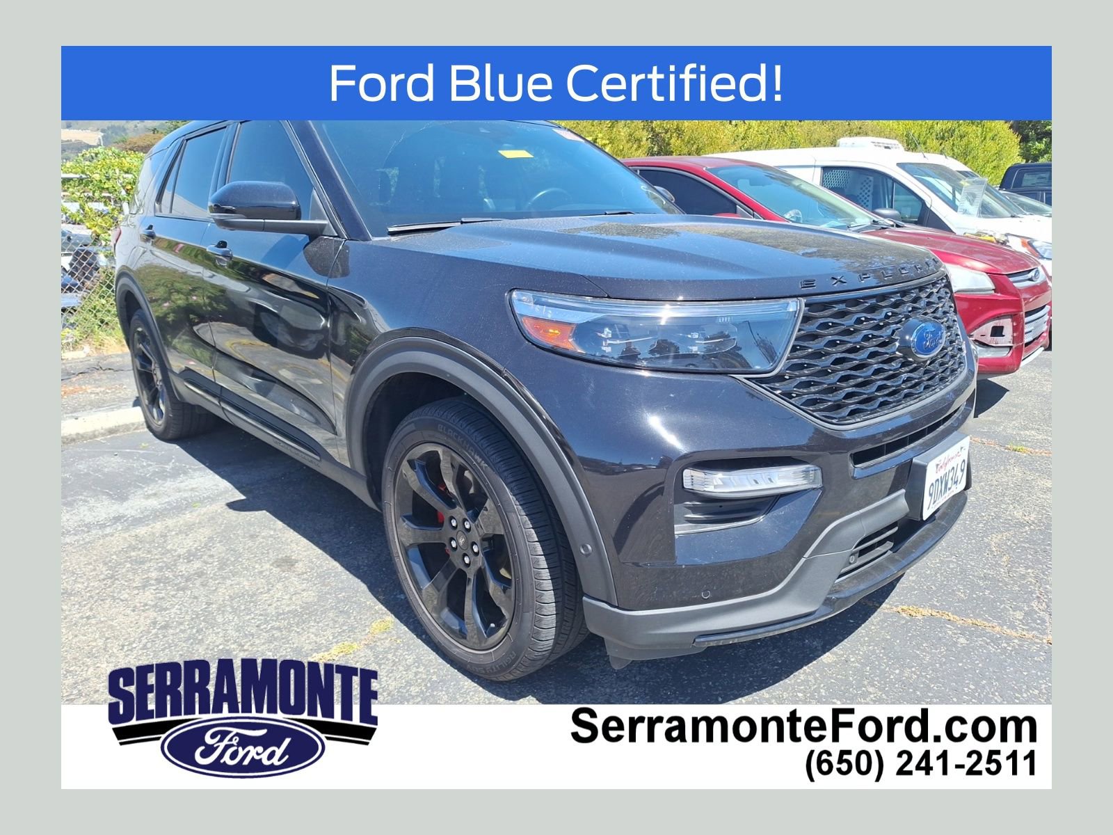 Certified 2022 Ford Explorer ST w/ Equipment Group 401A AWD/4WD image 1