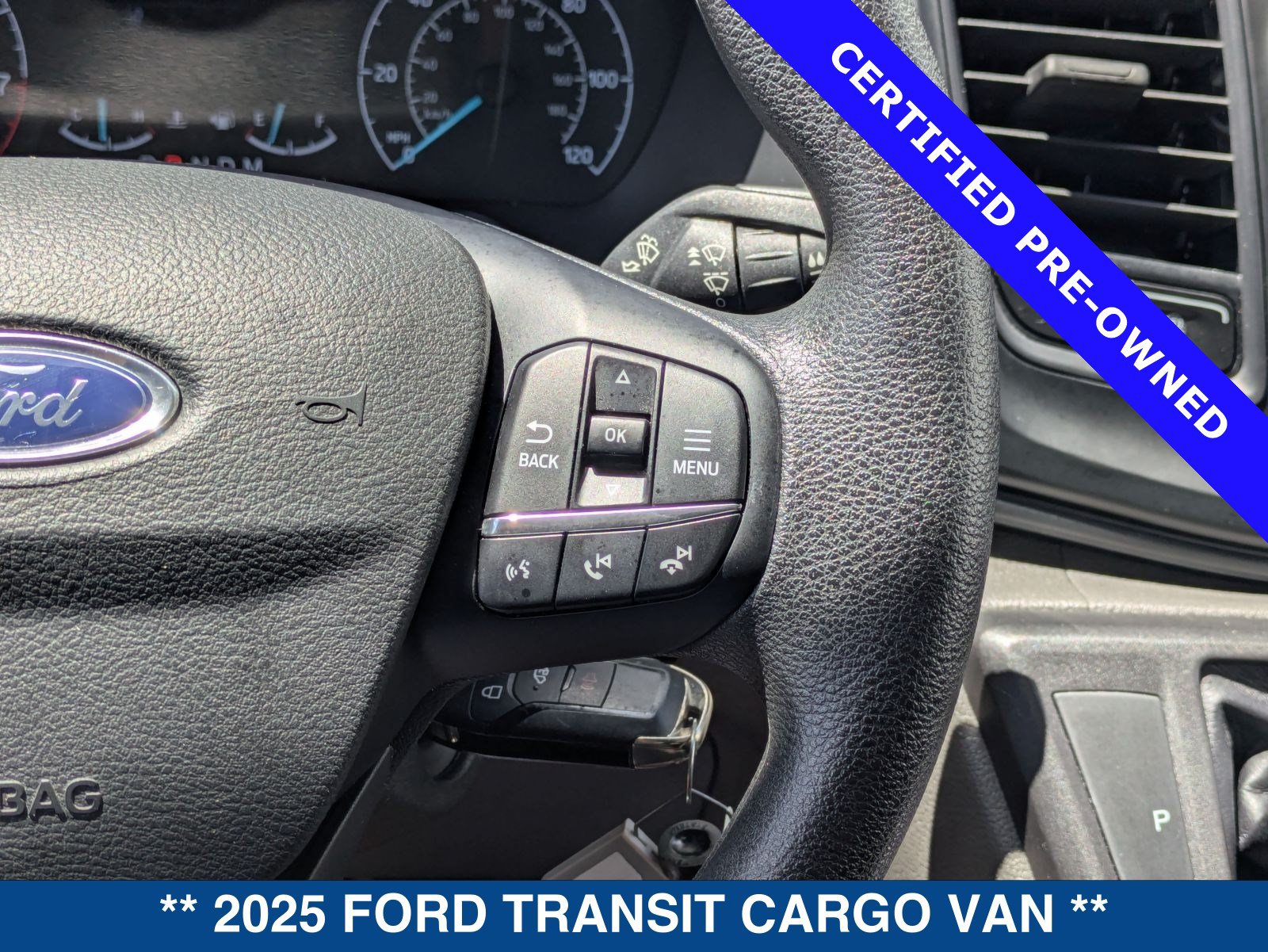 Certified 2025 Ford Transit 250 Low Roof w/ Exterior Upgrade Package RWD image 23