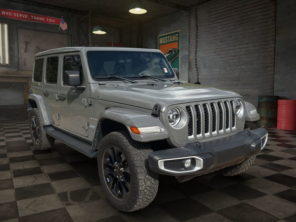 Used 2021 Jeep Wrangler Unlimited Sahara w/ Cold Weather Group image 2