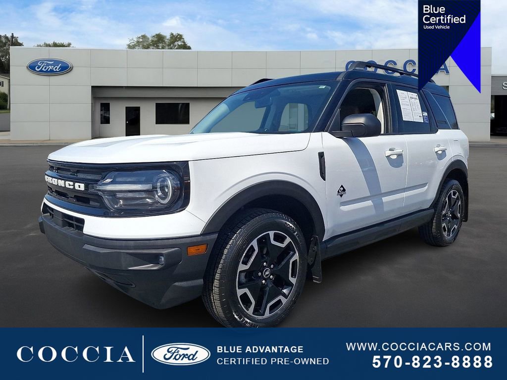Certified 2022 Ford Bronco Sport Outer Banks w/ Tech Package