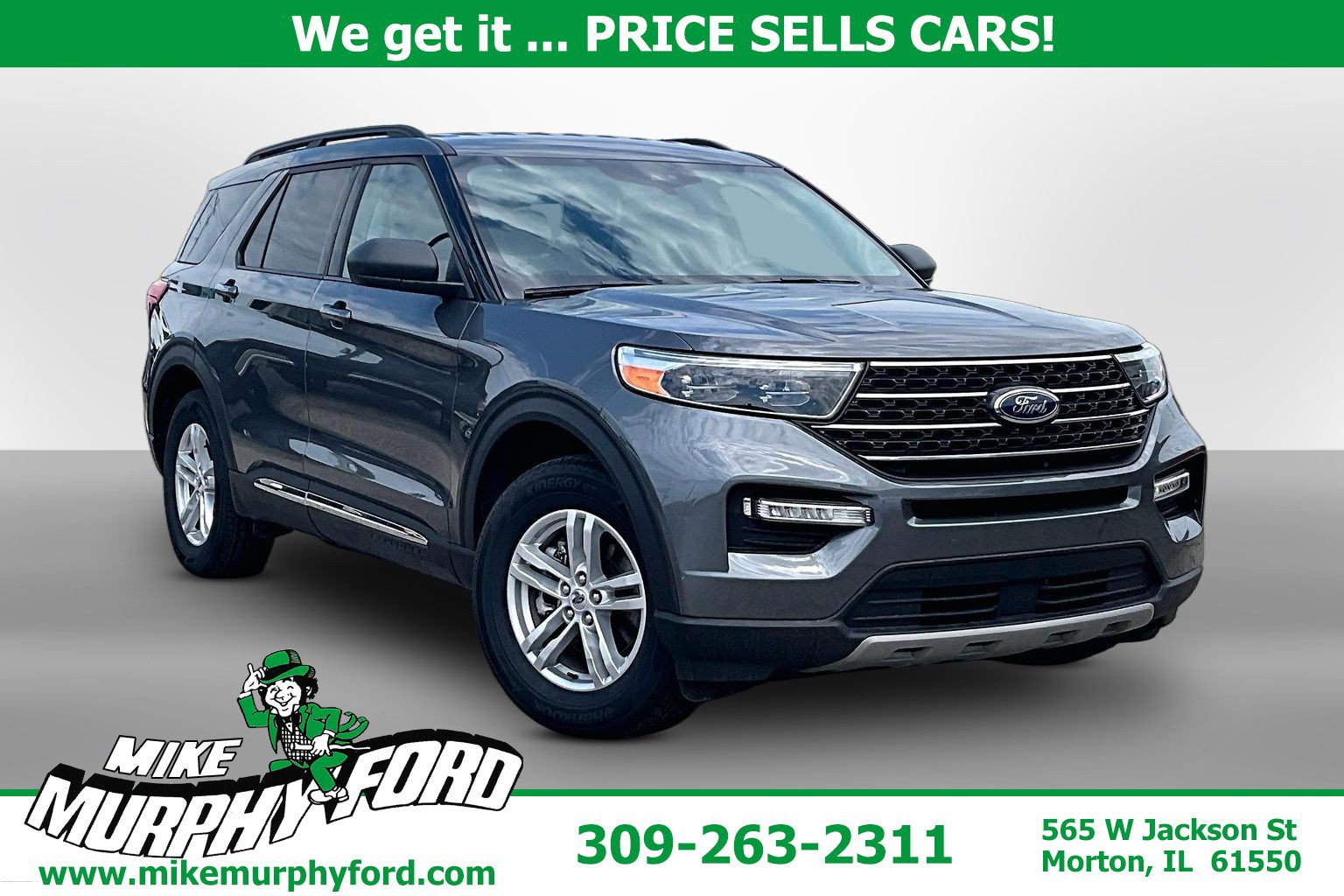 Certified 2023 Ford Explorer XLT w/ Equipment Group 202A