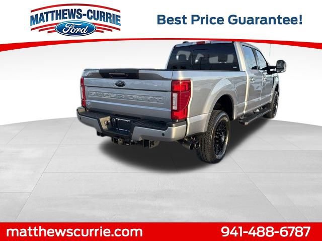 Certified 2022 Ford F250 Lariat w/ Black Appearance Package image 4
