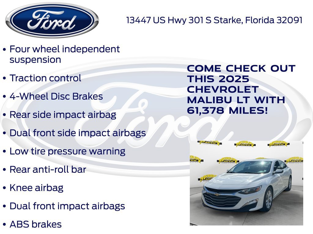 Used 2025 Chevrolet Malibu LT FWD image 27