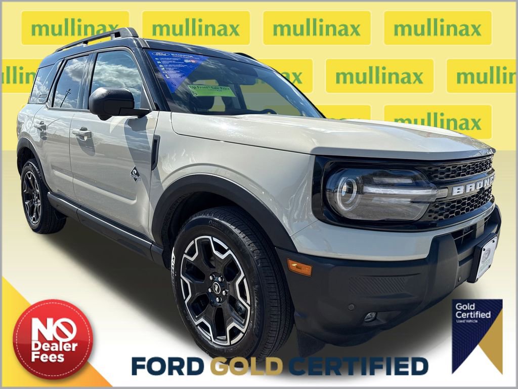 Certified 2025 Ford Bronco Sport Outer Banks w/ Outer Banks Tech Package+ image 1