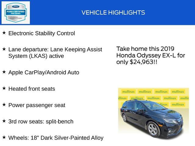 Used 2019 Honda Odyssey EX-L image 18