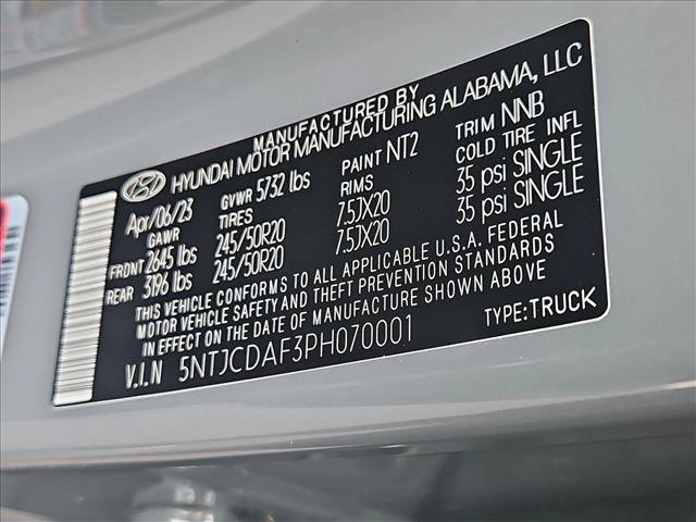 Used 2023 Hyundai Santa Cruz Night AWD/4WD image 24