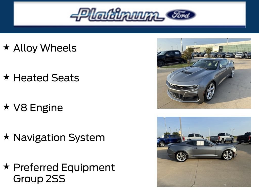 Used 2020 Chevrolet Camaro SS RWD image 21
