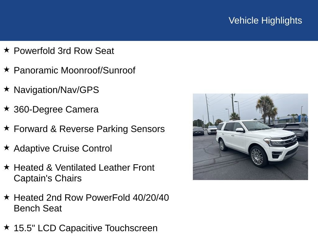 Certified 2022 Ford Expedition Limited RWD image 12