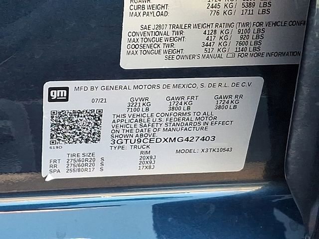 Used 2021 GMC Sierra 1500 Elevation image 29