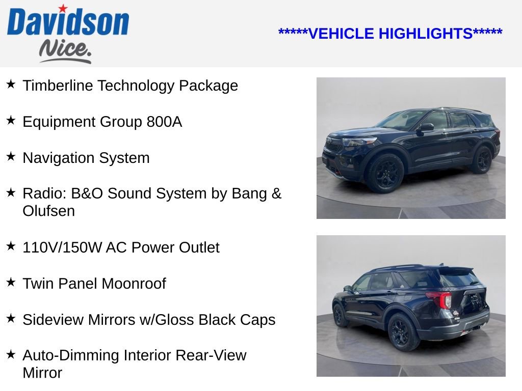 Certified 2024 Ford Explorer Timberline w/ Timberline Technology Package AWD/4WD image 4