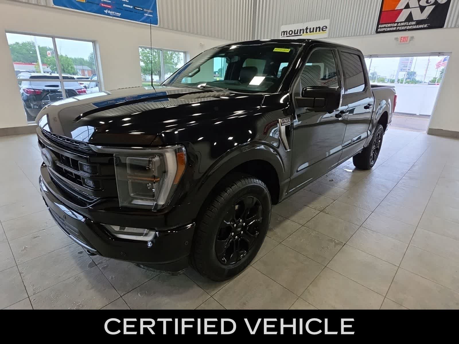 Certified 2023 Ford F150 Platinum w/ Equipment Group 701A High AWD/4WD image 1