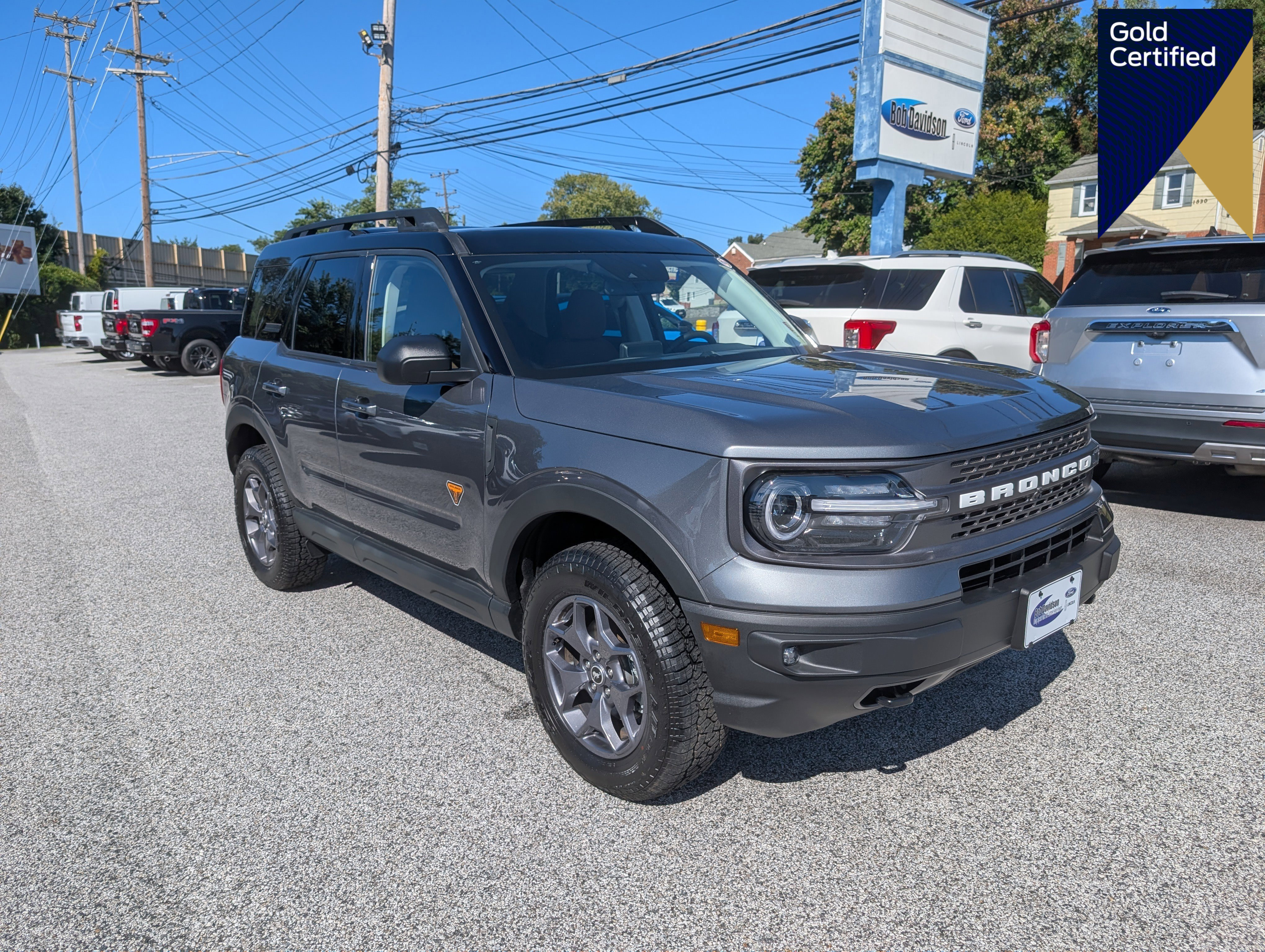 Certified 2024 Ford Bronco Sport Badlands w/ Premium Package