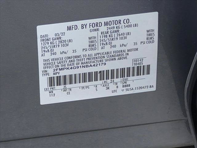 Certified 2022 Ford Edge SE w/ Black Appearance Package AWD/4WD image 22