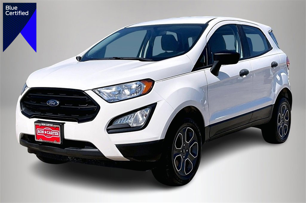 Certified 2021 Ford EcoSport S