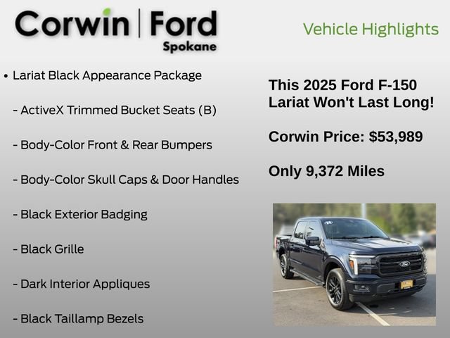 Certified 2025 Ford F150 Lariat AWD/4WD image 7