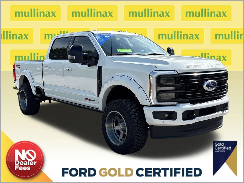 Certified 2025 Ford F350 Platinum w/ FX4 Off-Road Package