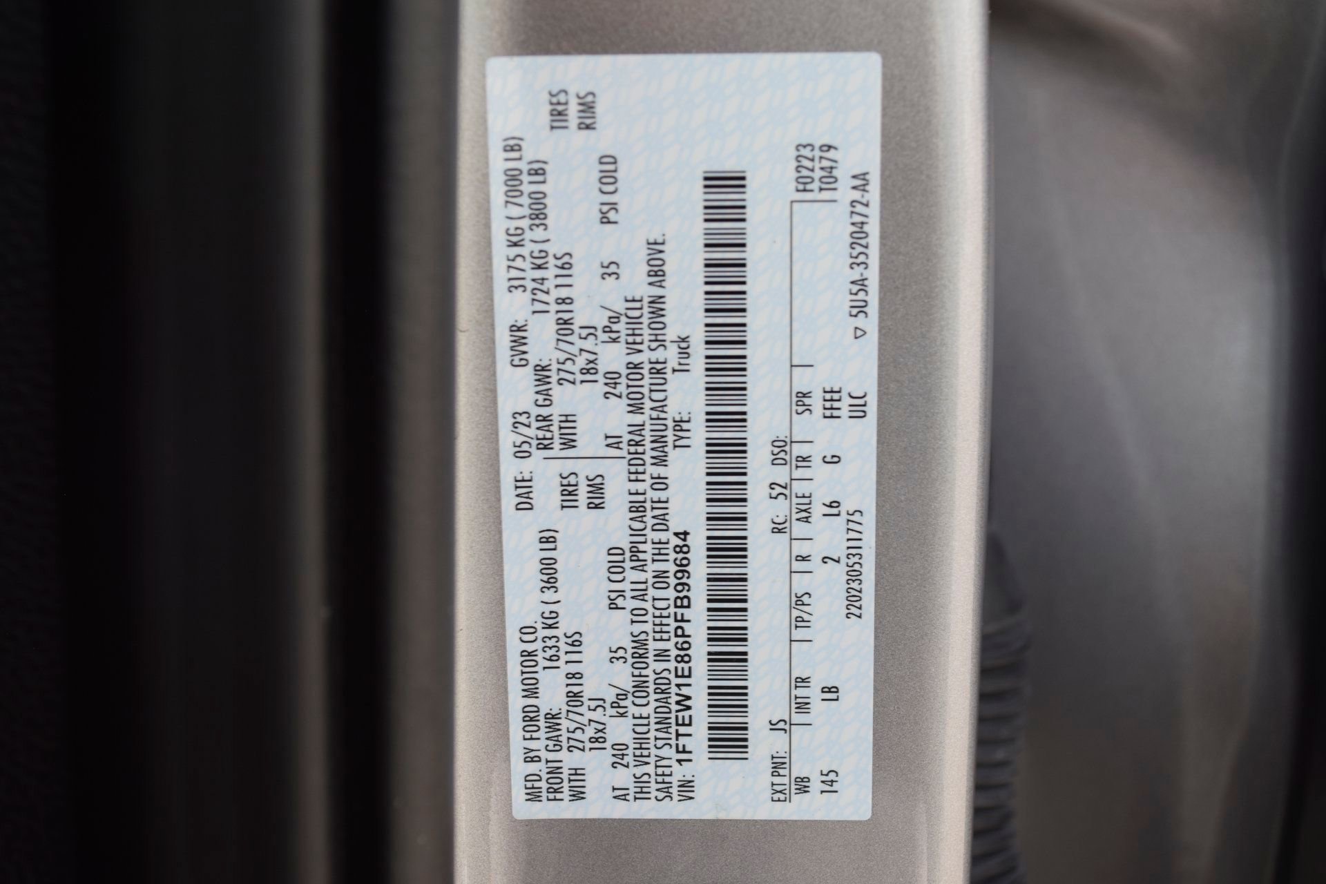 Certified 2023 Ford F150 Tremor image 26