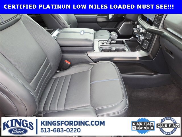 Certified 2024 Ford F150 Platinum w/ Equipment Group 702A High image 29