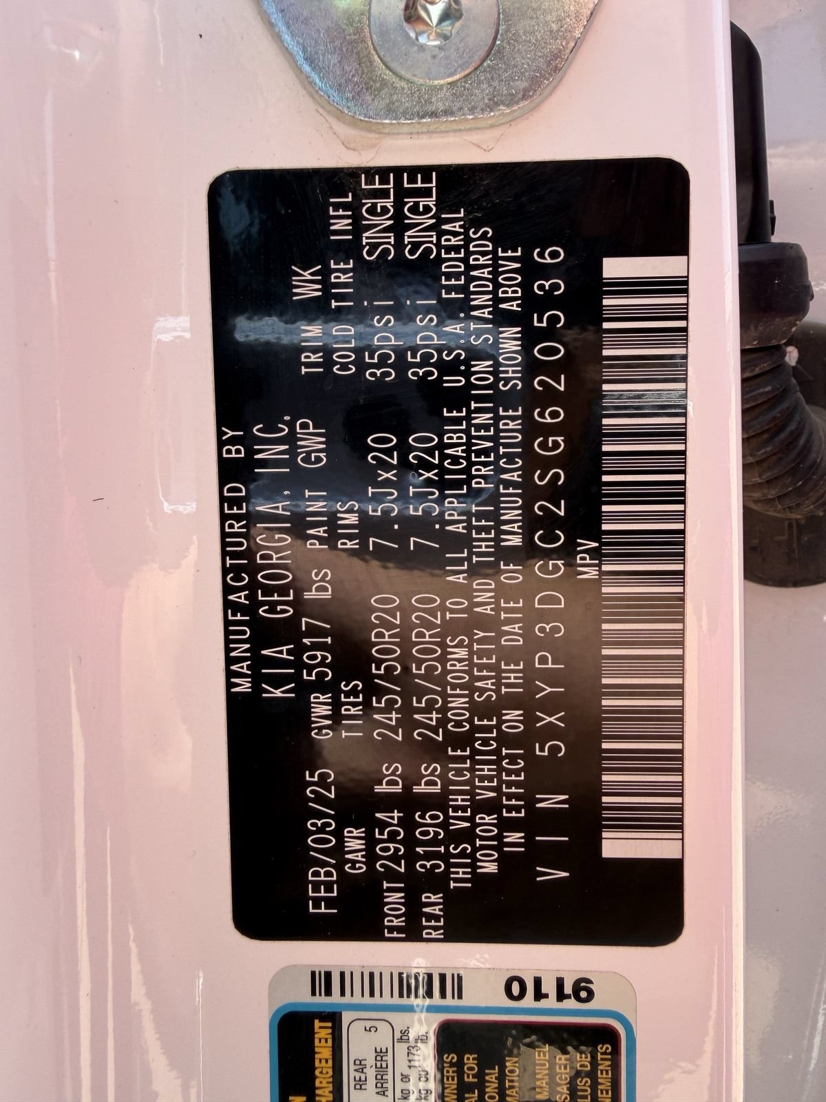 Used 2025 Kia Telluride EX X-Line AWD/4WD image 31