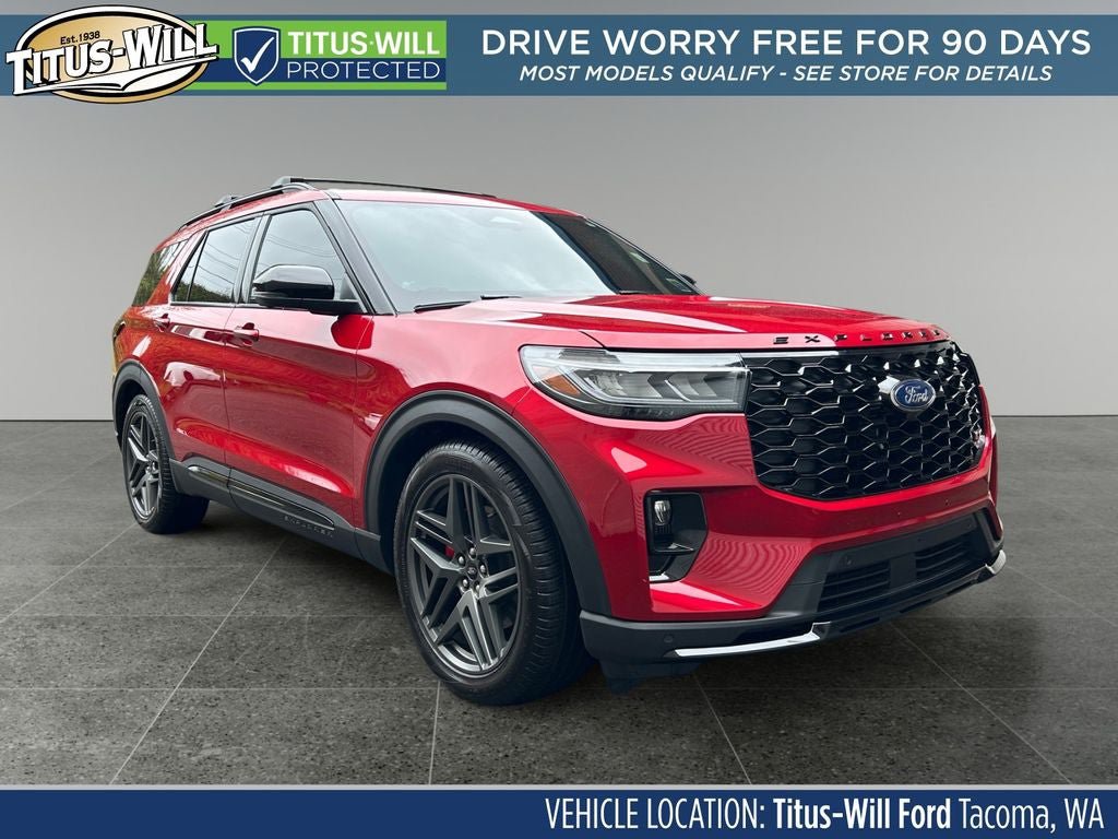 Certified 2025 Ford Explorer ST w/ Sun And Sound Package AWD/4WD video 1