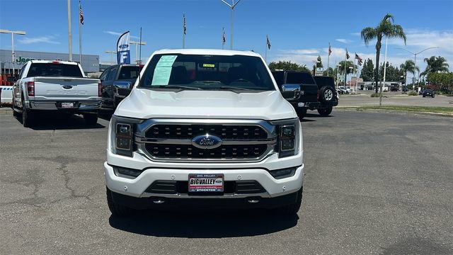 Certified 2021 Ford F150 Platinum w/ Equipment Group 701A High AWD/4WD image 9