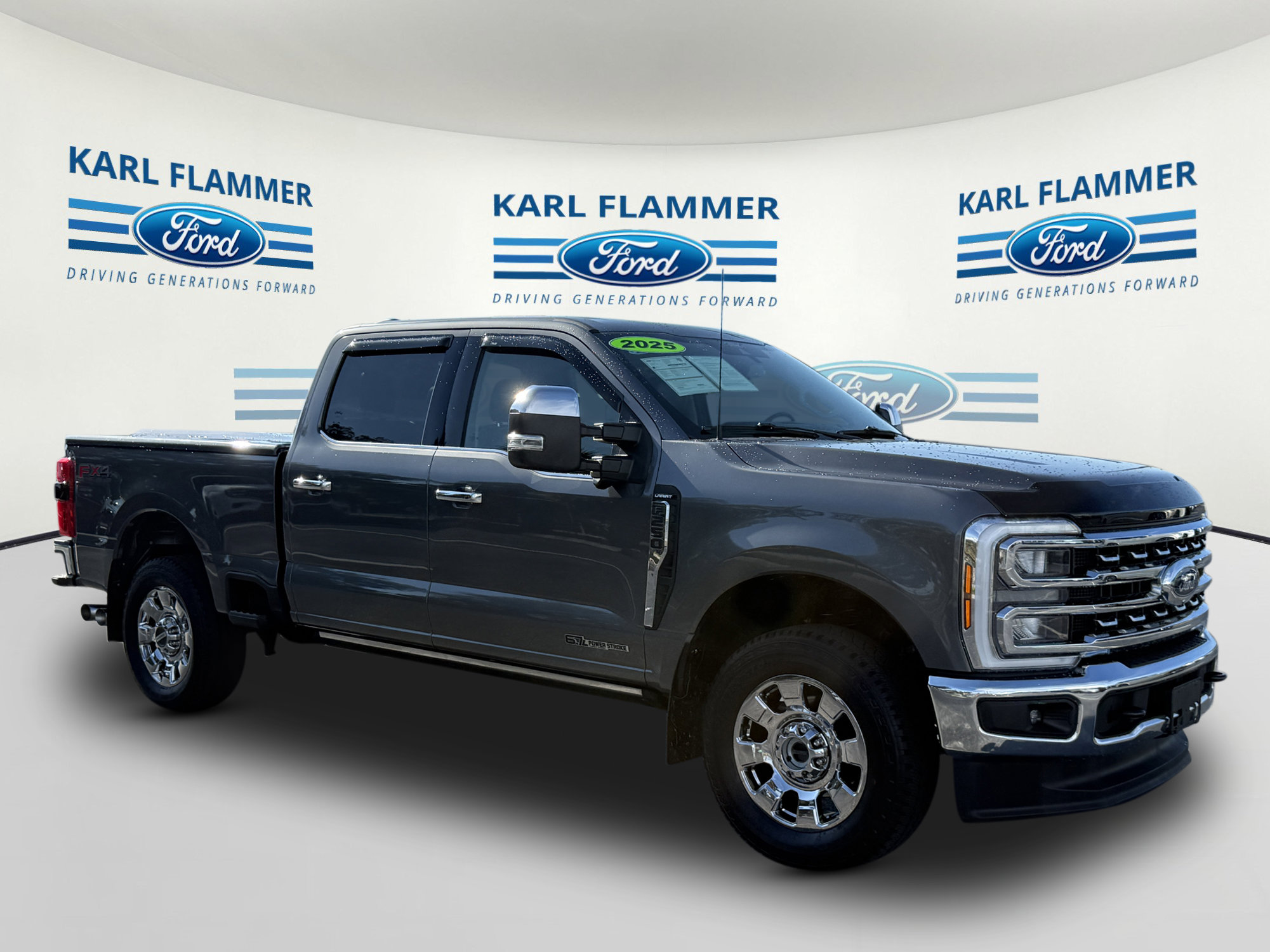 Certified 2025 Ford F250 Lariat w/ Chrome Package AWD/4WD image 1