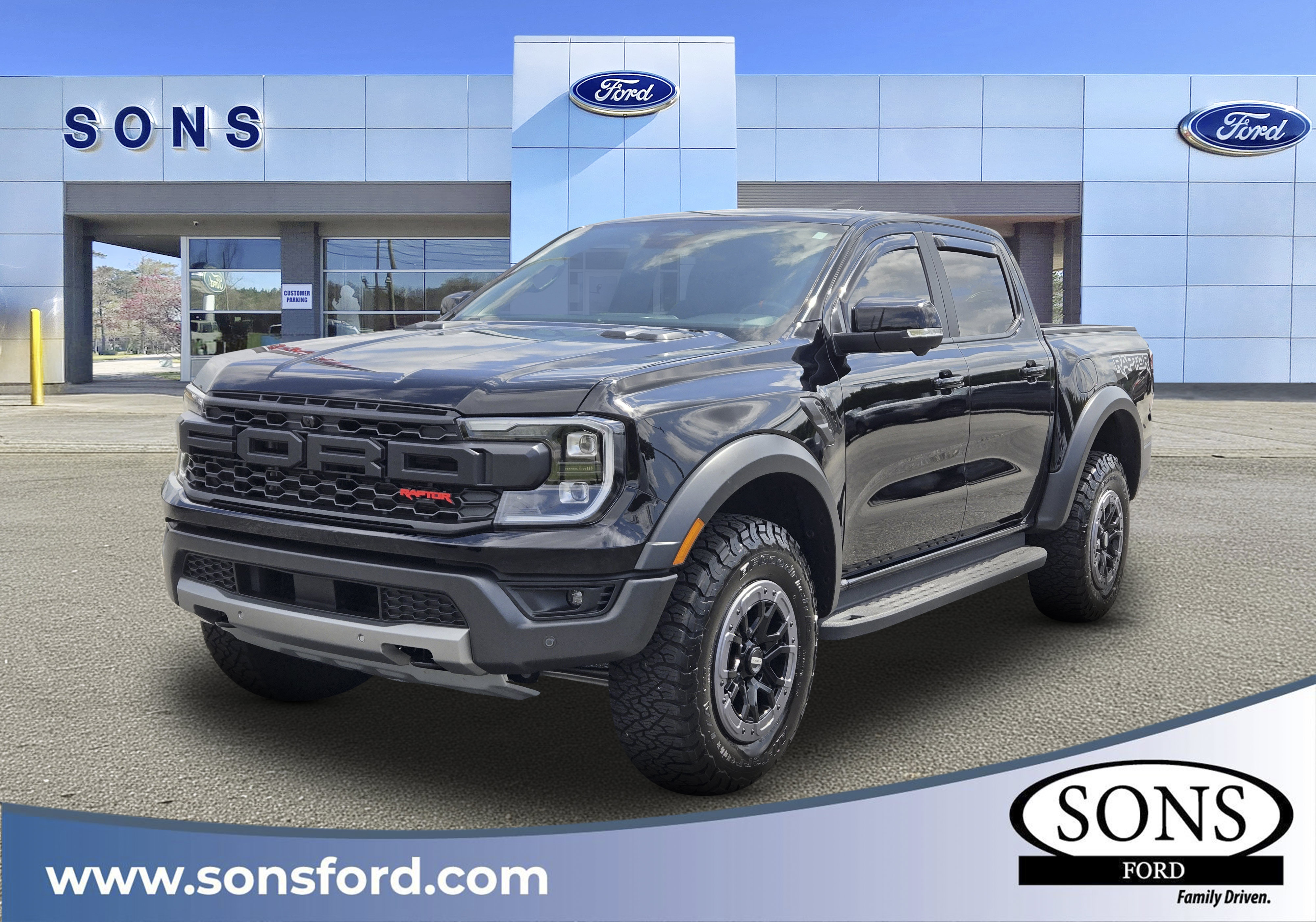 Certified 2025 Ford Ranger Raptor AWD/4WD image 1