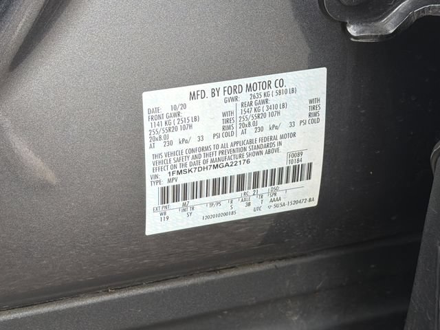 Certified 2021 Ford Explorer XLT w/ Equipment Group 202A RWD image 36