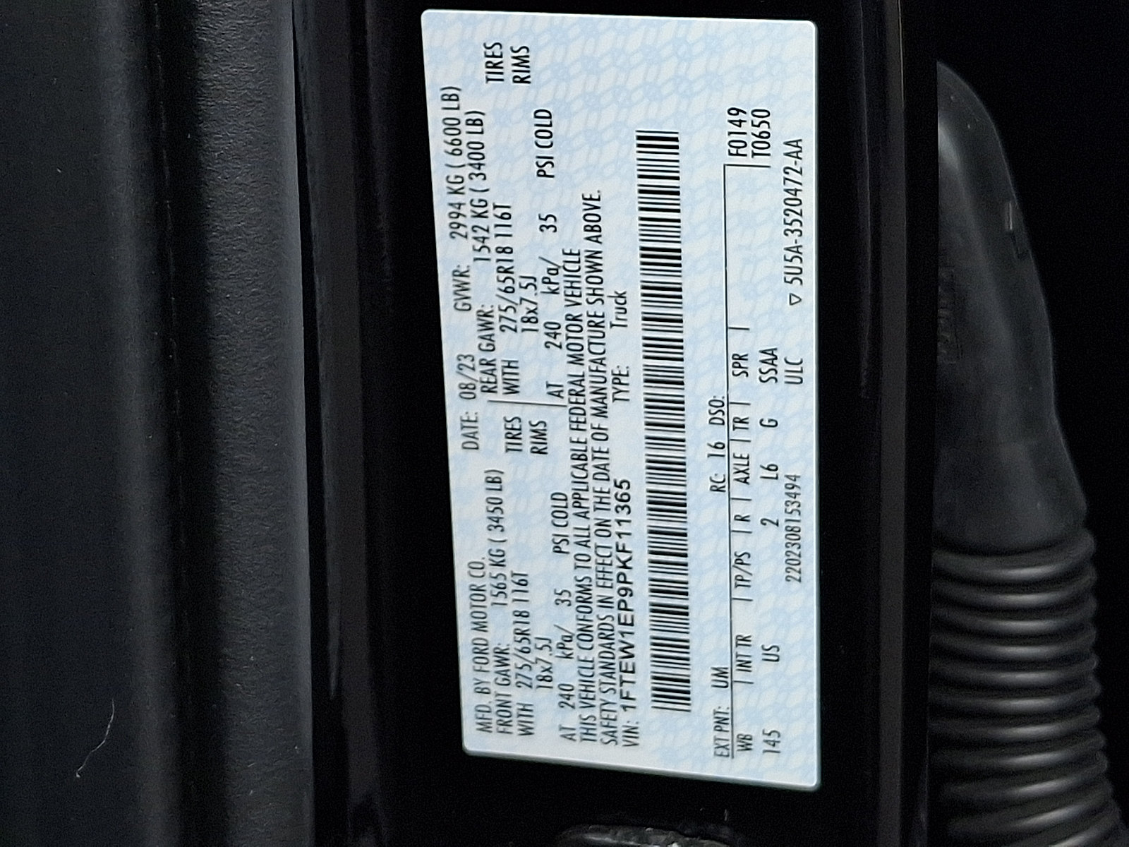 Certified 2023 Ford F150 XLT w/ Equipment Group 302A High AWD/4WD image 28