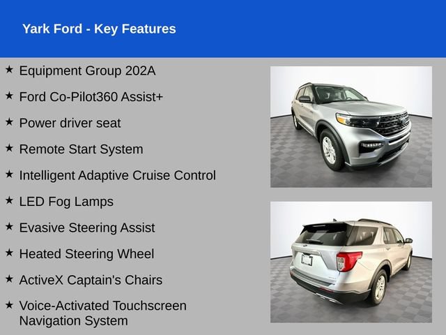 Certified 2022 Ford Explorer XLT w/ Equipment Group 202A AWD/4WD image 2