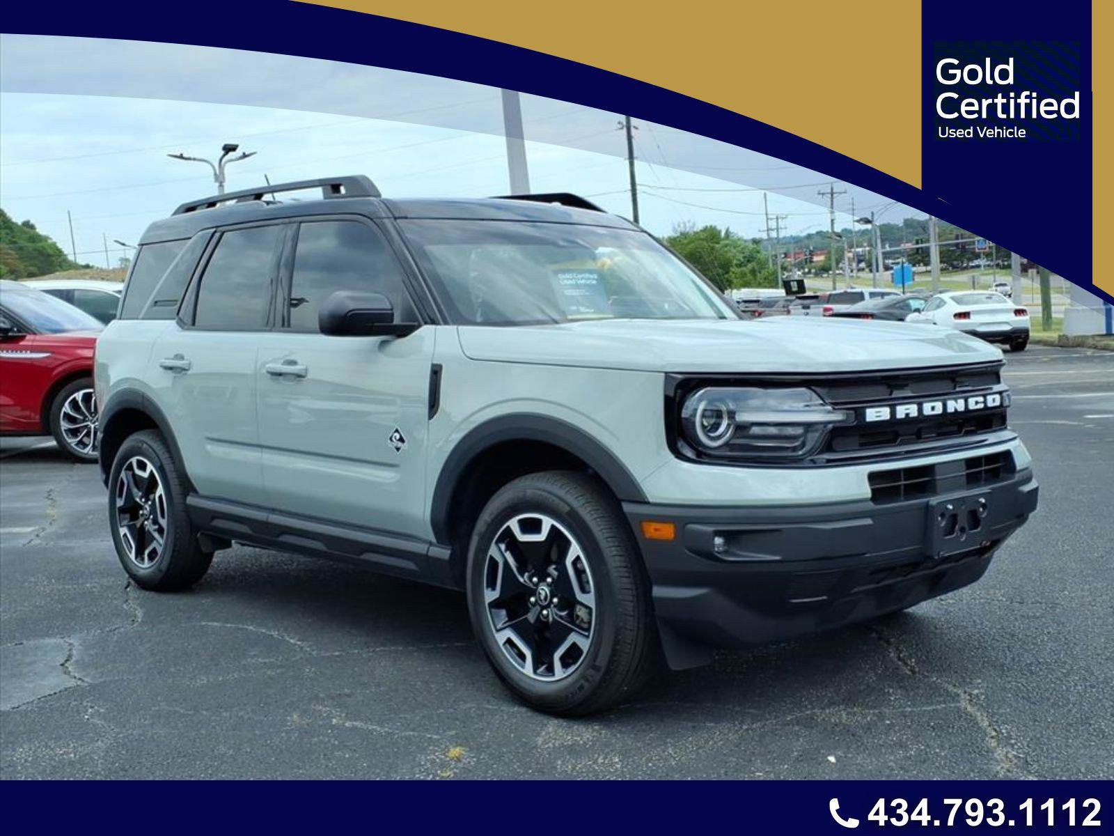 Certified 2024 Ford Bronco Sport Outer Banks w/ Tech Package